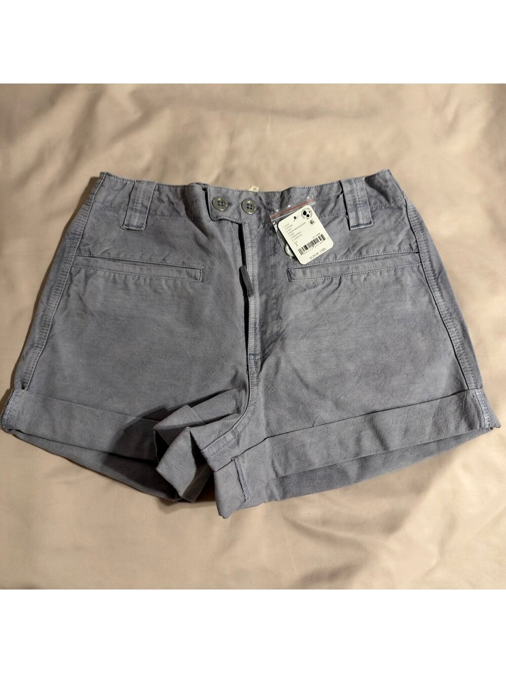 Free People Sakura Cuffed Chino Shorts